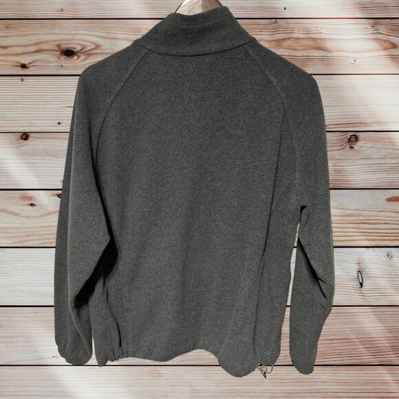 Columbia Fleece Jacket Gray Size 1x - Picture 2 of 8